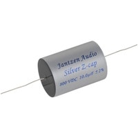 Main product image for Jantzen 0678 10uF 800V Silver Z-Cap Crossover Capacitor027-788